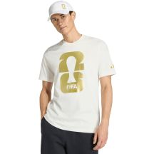 adidas FIFA World Cup 26 Official Emblem Men's T-Shirt White KB3703