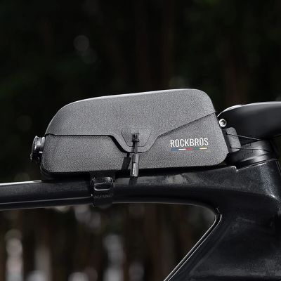 7. Rockbros AS-134 ROAD TO SKY waterproof bike frame bag 0.6 l - black