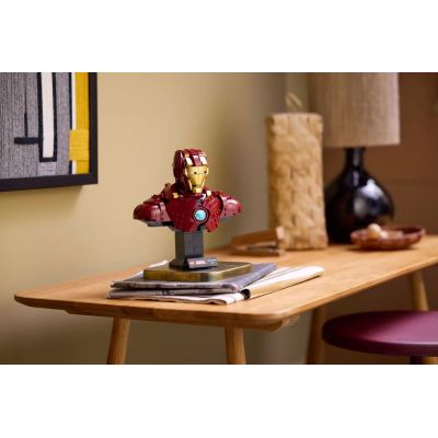 6. LEGO Marvel 76327 Iron Man MK4 Bust