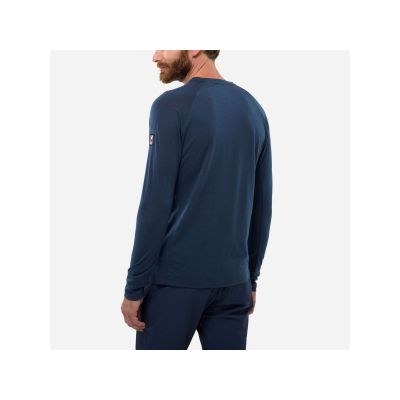 4. MILLET Trilogy Wool T-shirt Ts Ls M navy blue