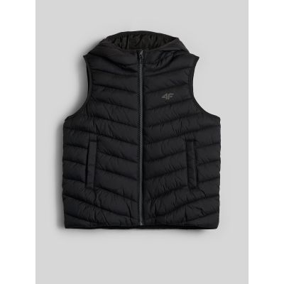 6. Boy's vest with synthetic filling 4F 4FJRAW26TVJAM431-20S