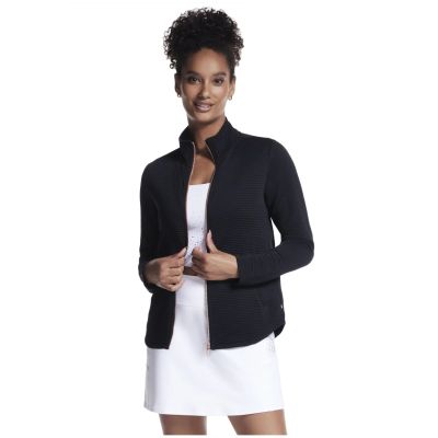 Skechers The Hoodless Hoodie GoWalk Shine Jacket JA78-BLK Black M