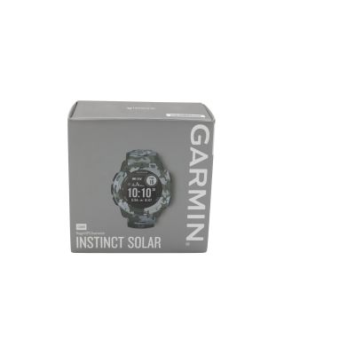 11. Garmin Instinct Solar Camo Watch Green (010-02293-06)
