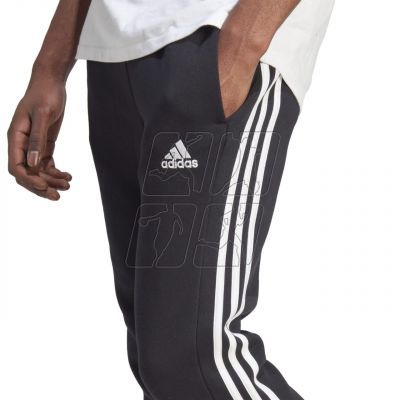 6. adidas Essentials Fleece 3-Stripes Tapered Cuff M IB4030 pants