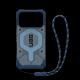 3. UAG Pathfinder Clear MagSafe Bundle Case with Lanyard for iPhone 17 Pro - Blue