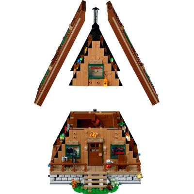 4. LEGO Ideas 21338 A-Frame Hut