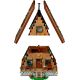 4. LEGO Ideas 21338 A-Frame Hut