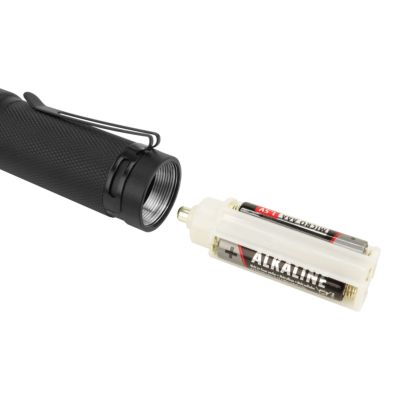 7. Ansmann T600FRB Black LED Hand Flashlight