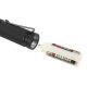 7. Ansmann T600FRB Black LED Hand Flashlight