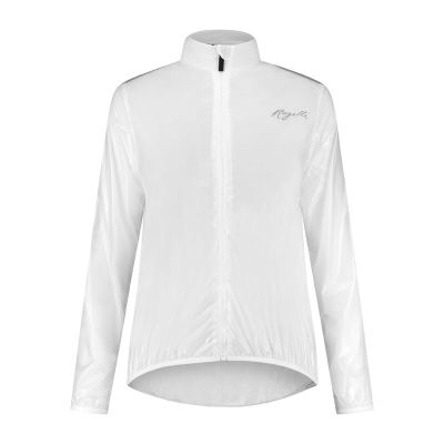 Rogelli Women’s EMERGENCY Rain Jacket, White, XS
