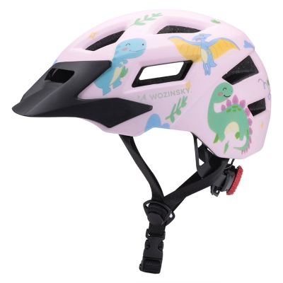 2. Wozinsky Children's MTB Bike Helmet with Detachable Visor XS - Pink