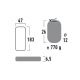 4. High Peak Tulsa mat 183x47x6.5cm 41002