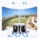 8. Baseus Security X1 Pro Dual Camera 3K Outdoor Camera - White