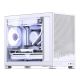 32. Jonsbo D32 STD PC Case, White, Mini Case, mATX, Tempered Glass – White
