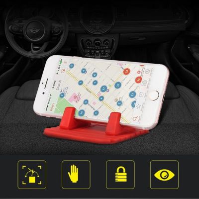 11. Universal car holder silicone phone stand nano pad black