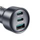 5. Joyroom JR-CCN19 65W 3-in-1 car charger Dark gray