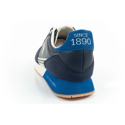 5. US Polo Assn sports shoes sneakers men's fashionable comfortable blue