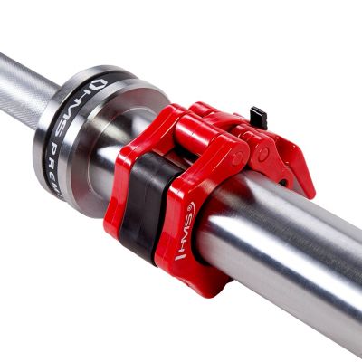 10. Olympic bar 20 kg / 2200 mm with lock jaw clamps HMS GO685