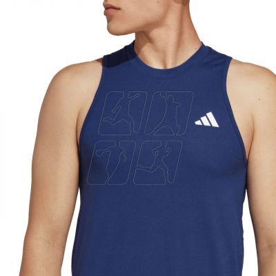 11. adidas Train Essentials Feelready Training Sleeveless Tee M IC6948