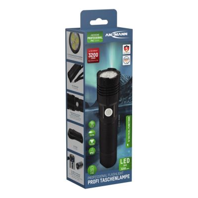19. Ansmann Pro 3000R degiklio metalas, 3 x 10 W LED