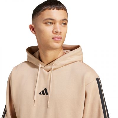 4. adidas Essentials 3-Stripes Fleece Hoodie M JX0695