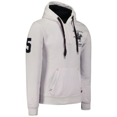 5. Geographical Norway Folton EO 100 M sweatshirt WW4783H/GNO-White