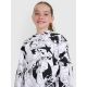3. Oversized T-shirt with print for girls 4F 4FJRAW25TTSHF3069-90A