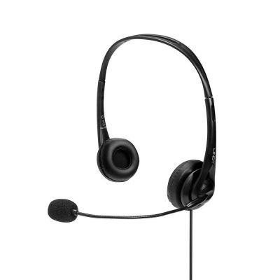 5. Lindy 42870 Headphones/Headset Wired Headband Calls/Music USB Type-A Black