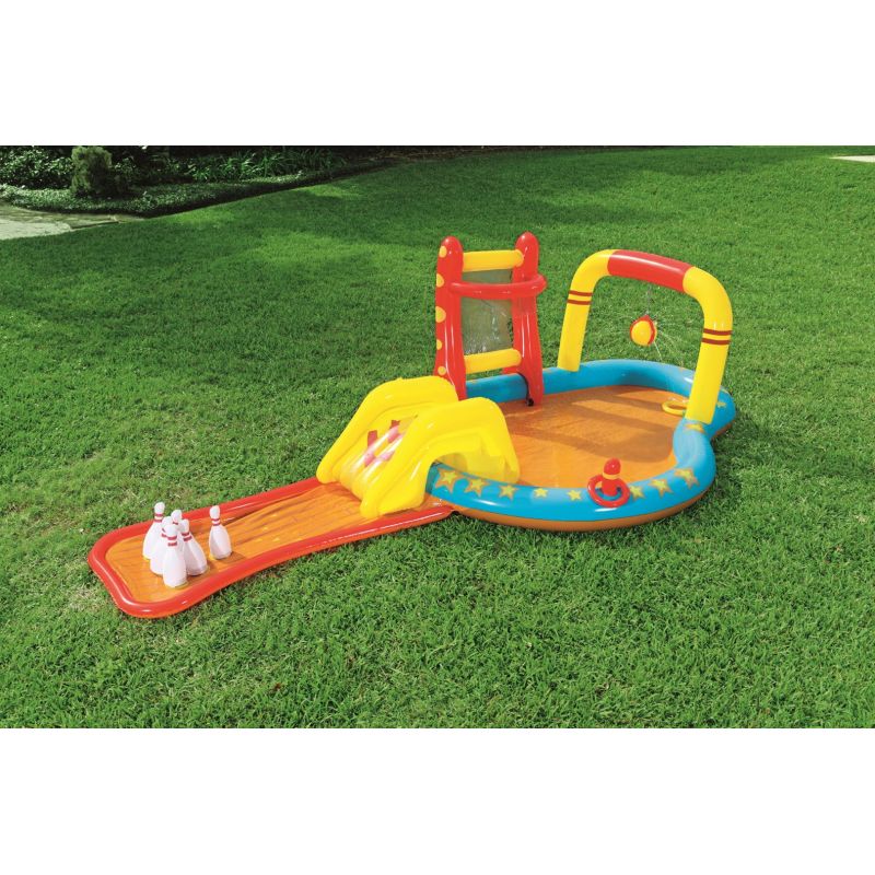 18. Bestway 53068 Inflatable Playground 435x213x117cm