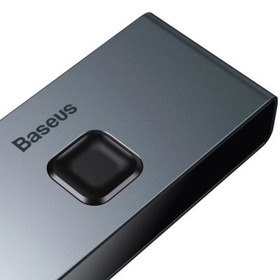 6. Baseus bidirectional switch splitter switcher HDMI - 2x HDMI 4K / 30 Hz gray (CAHUB-BC0G)