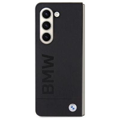 2. BMW Signature Logo Imprint case for Samsung Galaxy Z Fold 5 - black