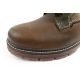 6. Wrangler Allan Mid men's boots Chelsea boots elegant leather green brown