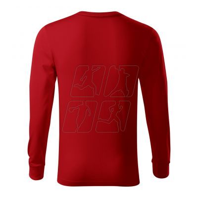 2. T-shirt Rimeck Resist LS M MLI-R0507 red