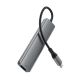3. Acefast J16 USB Hub USB-C 5-in-1 HDMI 4K 60Hz PD90W Docking Station - Gray