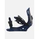 3. ROSSIGNOL BATTLE BLACK/BLUE S/M Snowboard Bindings