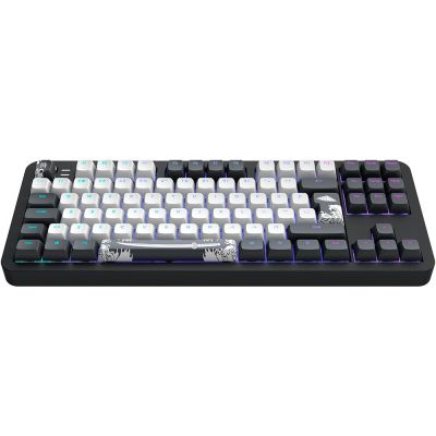 6. Dark Project DPKB_BUSHIDO_87_ISO Gaming Keyboard USB QWERTZ Danish, English, Finnish, German, Scandinavian, Norwegian, Spanish, Swedish, British English, UK International Black