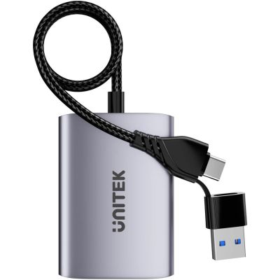 6. UNITEK ADAPTER USB/C/A - 2X HDMI MST FULLHD M/F