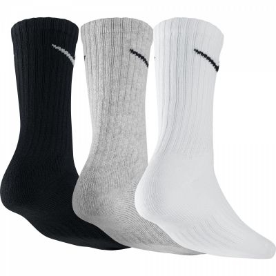 2. Nike Value Cotton Socks 3-pack SX4508-965