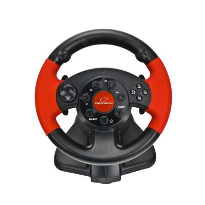 2. Esperanza High Octane EG103 Vibration Steering Wheel (PC, PS2, PS3; black)