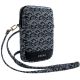 3. Guess Zip GCube Bottom Stripe phone bag - black