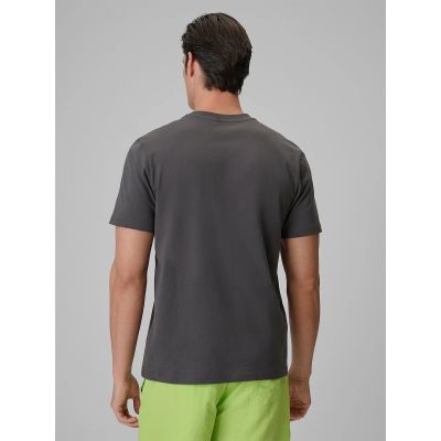 2. Men's regular printed T-shirt 4F 4FRSS26TTSHM4301-22S