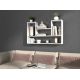 4. BILBAO 4P hanging shelf 100x16xH60 white