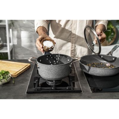 2. BALLARINI 75002-829-0 4.7L Round Gray Pot