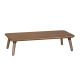 4. Maclean wooden monitor/laptop stand, (500x240x120mm), black walnut, max. 20kg, MC-930