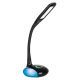6. Modern multi-color RGB LED desk lamp Activejet VENUS RGB black with night light function