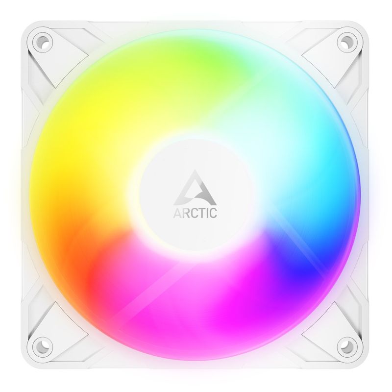 4. ARCTIC Freezer P12 Pro Reverse A-RGB (White) - 3 Pack Computer Case Fan 12 cm White 3 pcs.