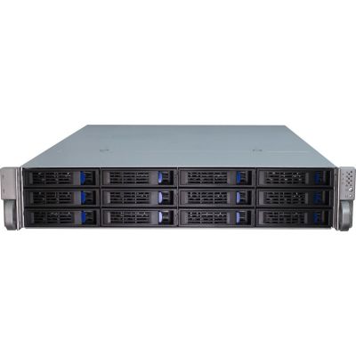 3. Inter-Tech IPC 2U-2412 Rack Black, Silver