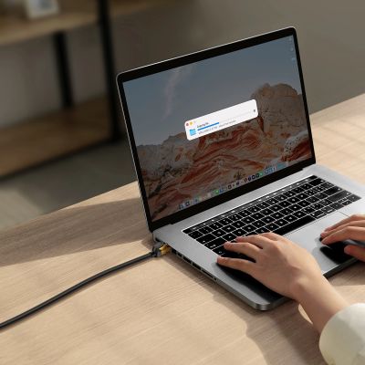 9. Baseus Speed Seven High Speed RJ45 Network Cable 10Gbps 1m Black (WKJS010101)