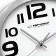 5. ESPERANZA WALL CLOCK ZURICH WHITE EHC013W