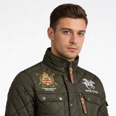 5. Geographical Norway BELIFICIO MEN 001 KAKI men's jacket (WY4492H/GN-KAKI)